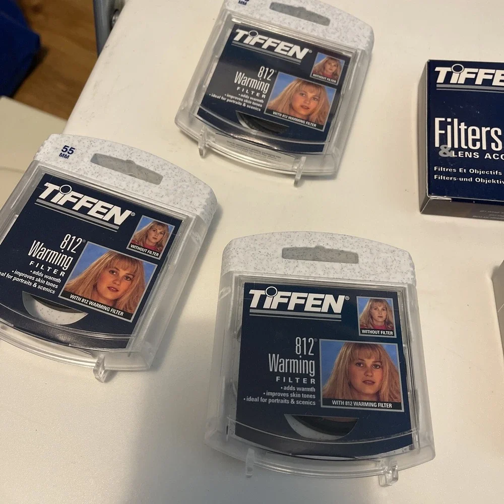 X6 55mm Tiffen 812 Warming filter , Brand New